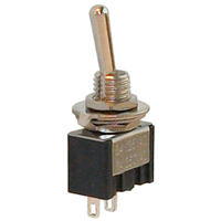 SPST 6A, On-Off Miniature Toggle Switch